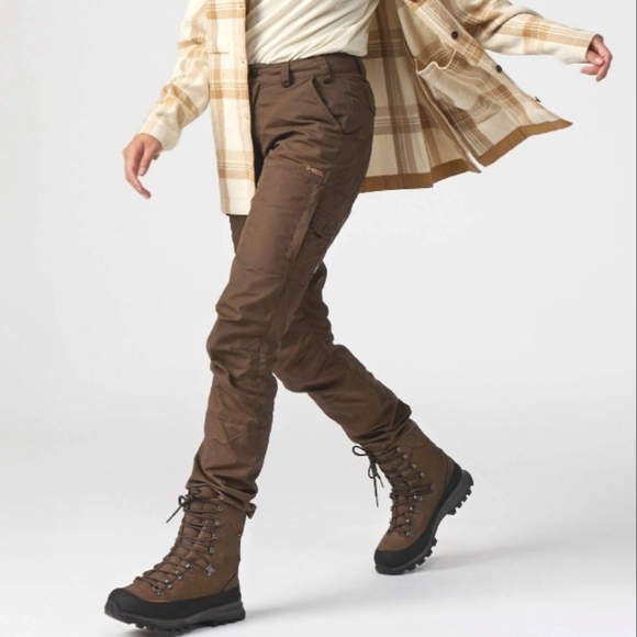 Fjallraven Women's Karla Pro Trouser Khaki - Picture 1 of 15